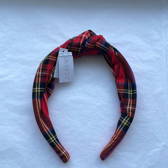 ❤️NWT J. Crew Holiday Tartan Headband…A Preppy Holiday Essential🎄 - Picture 3 of 4
